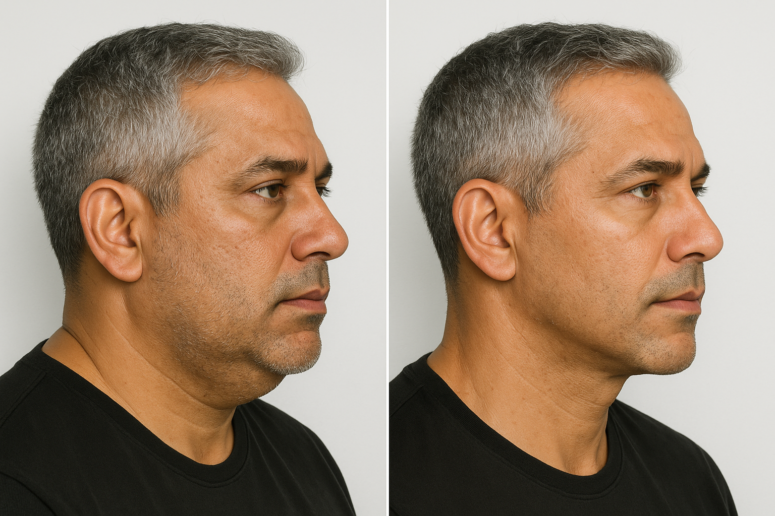 Aplicación de lipoenzimas en hombres