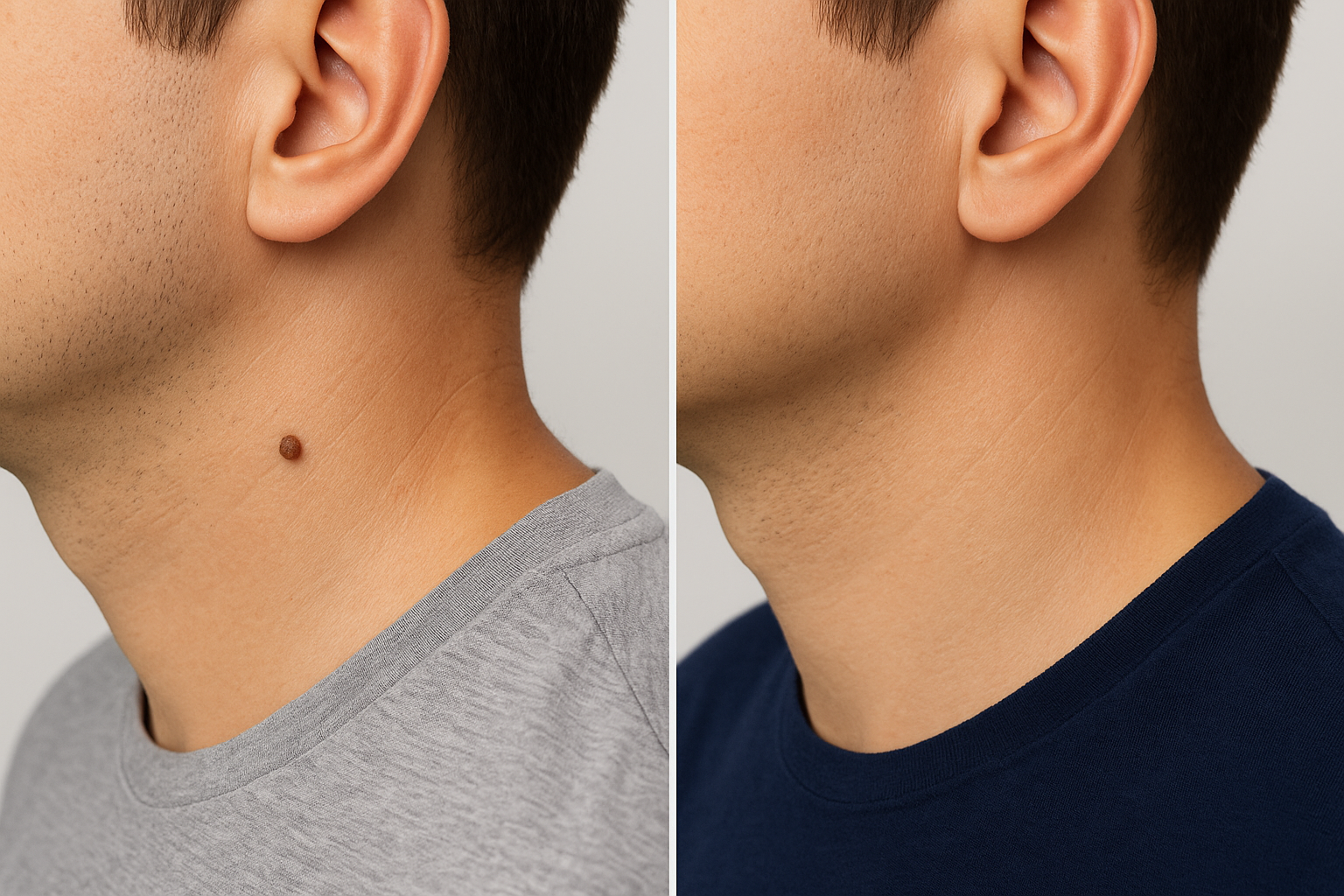 Retiro de verrugas para hombres